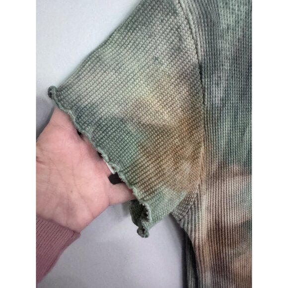 Vintage Babara Lesser tie dye maxi‎ dress size S fairy grunge whimsygoth crinkle - Picture 4 of 6